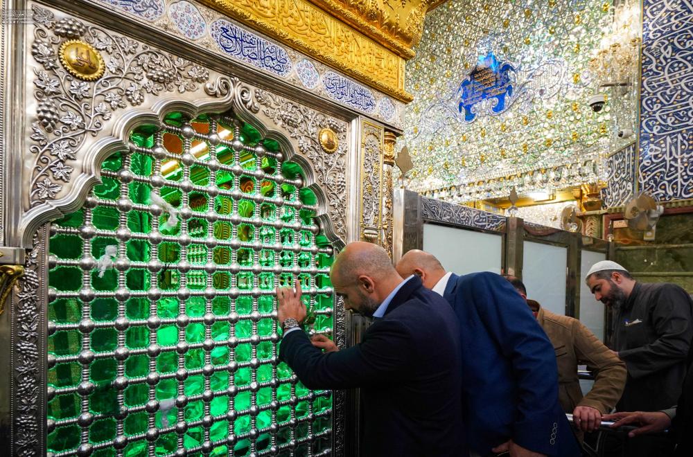 استقبال از سفیر جدید لبنان توسط معاون تولیت آستان مقدس علوی