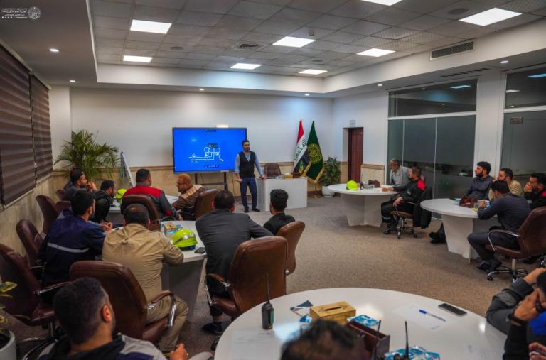 برگزاری کارگاه تخصصی ایمنی توسط آستان مقدس علوی