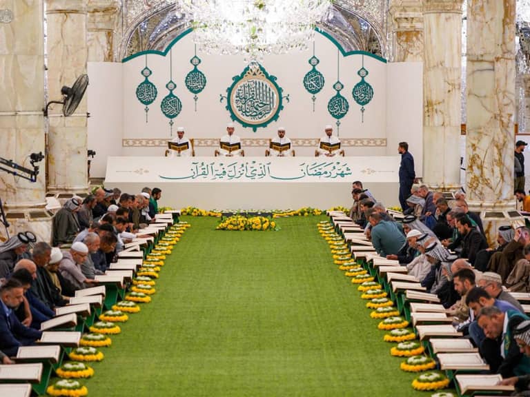 برگزاری محفل جزءخوانی قرآن