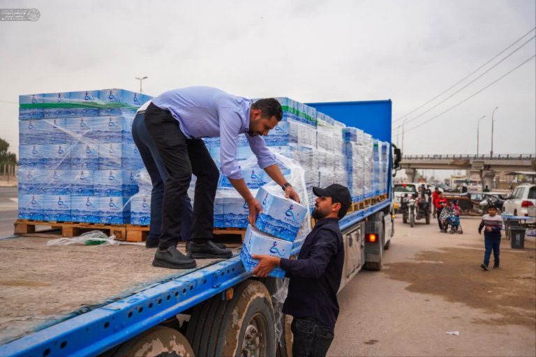 طرح جامع خدماتی آستان مقدس علوی به مناسبت نیمۀ شعبان