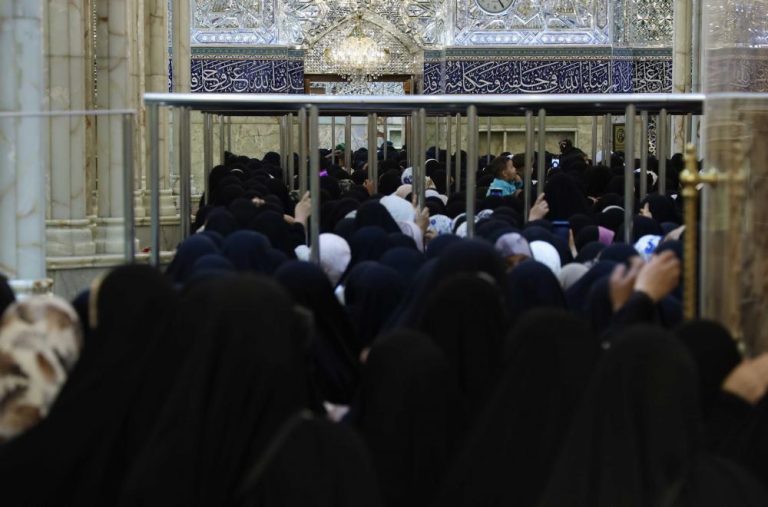 طرح جامع خدماتی آستان مقدس علوی برای بانوان زائر در ایام عید فطر