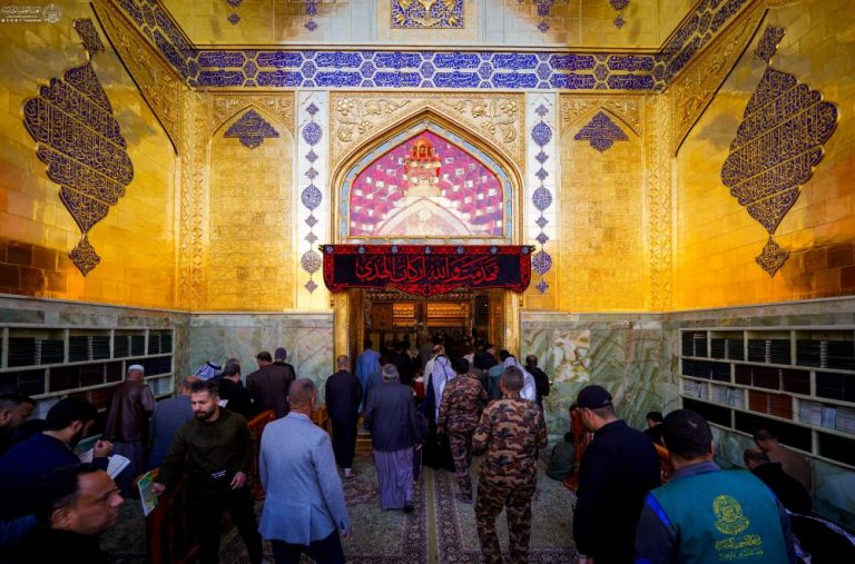 برنامۀ ویژۀ خدمت‌رسانی به زائران حرم مطهر علوی در ایام شهادت مولای متقیان
