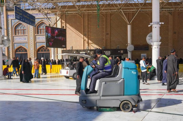 طرح جامع خدماتی آستان مقدس علوی در ایام ماه مبارک رمضان