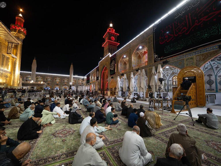 مجلس عزای شهادت امام صادق
