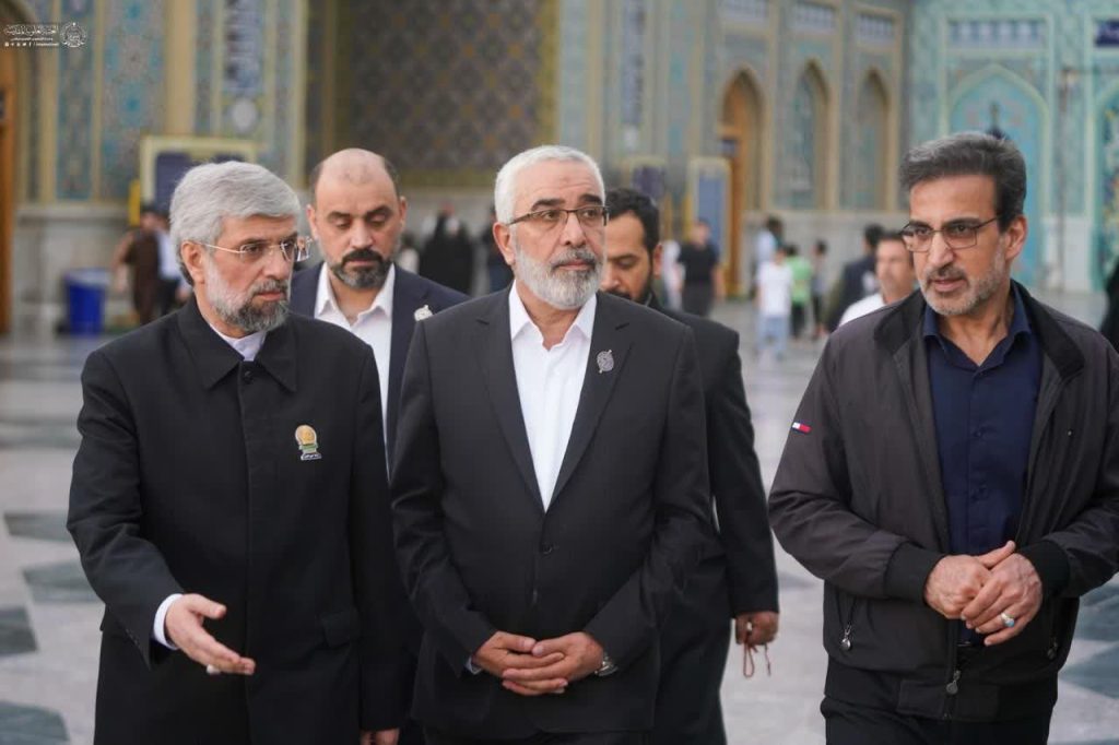 تشرف تولیت آستان مقدس علوی به حرم امام رضا (علیه‌السلام)