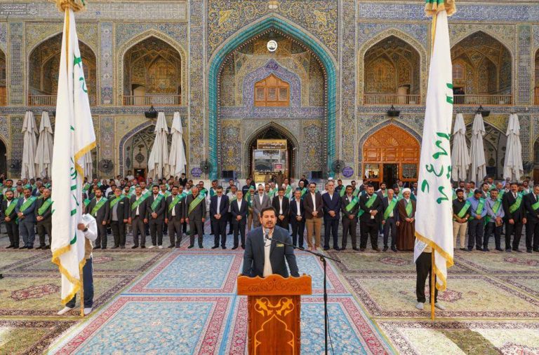 برافراشته شدن ۱۵۰ پرچم عید سعید غدیر در داخل و خارج عراق