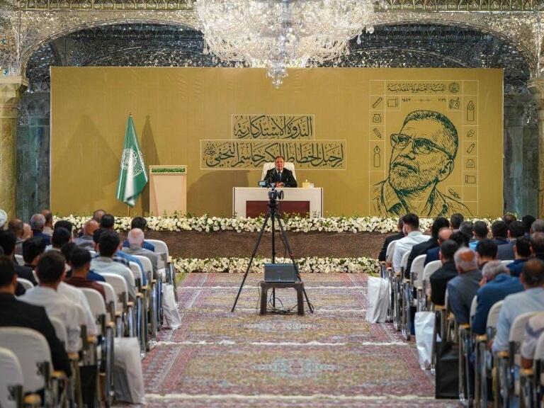 نمایشگاه خوشنویسی هنرمند عرب