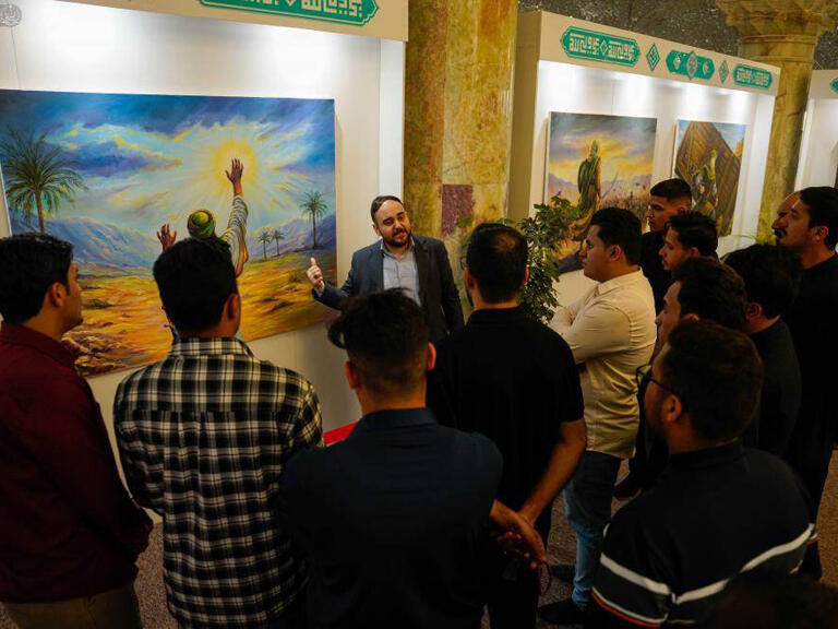 تقدیر شاعران جوان حسینی