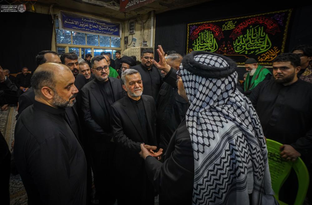 بازدید میدانی هیئتی از آستان مقدس علوی از موکب‌های شهر نجف