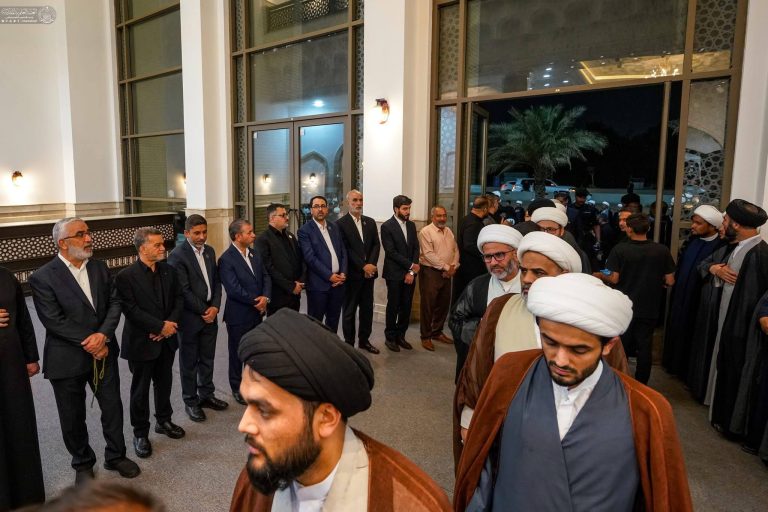برگزاری مجلس ترحیم آیت‌الله فیاض در نجف‌ اشرف