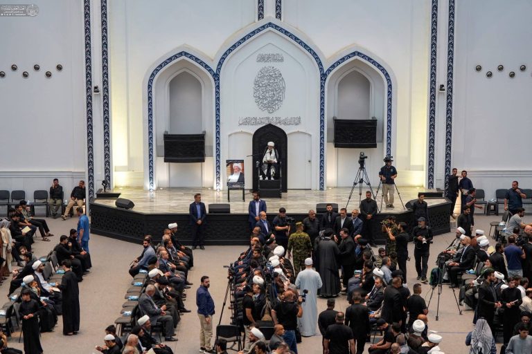 برگزاری مجلس ترحیم آیت‌الله فیاض در نجف‌ اشرف