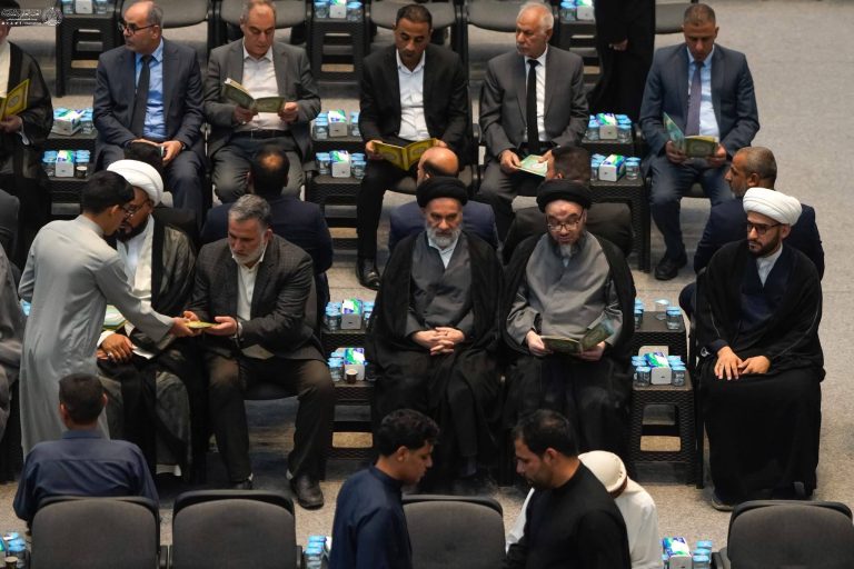 برگزاری مجلس ترحیم آیت‌الله فیاض در نجف‌ اشرف
