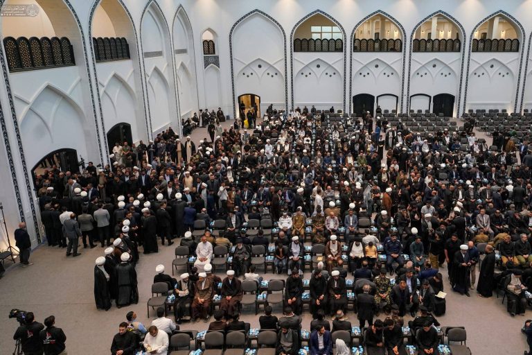 برگزاری مجلس ترحیم آیت‌الله فیاض در نجف‌ اشرف