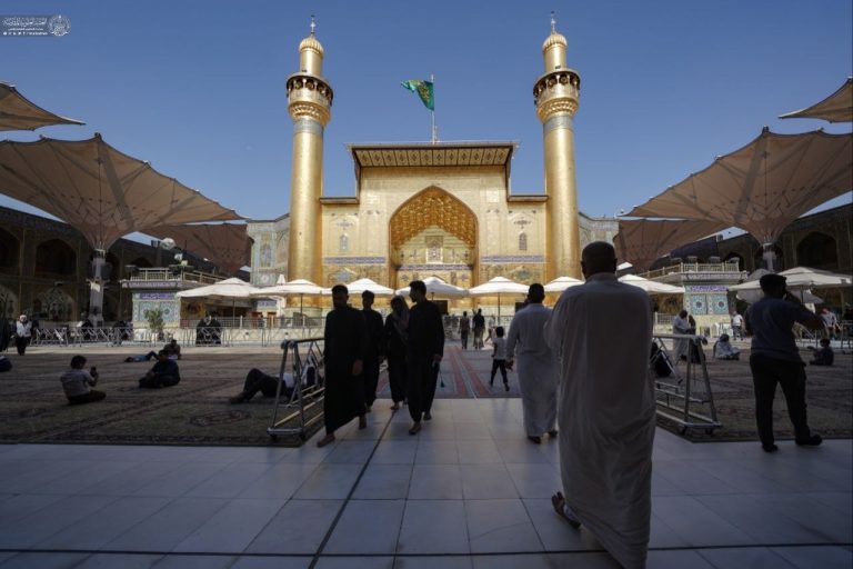 روز آرامش دل‌ها در سایۀ حرم امیرالمؤمنین (علیه‌السلام)