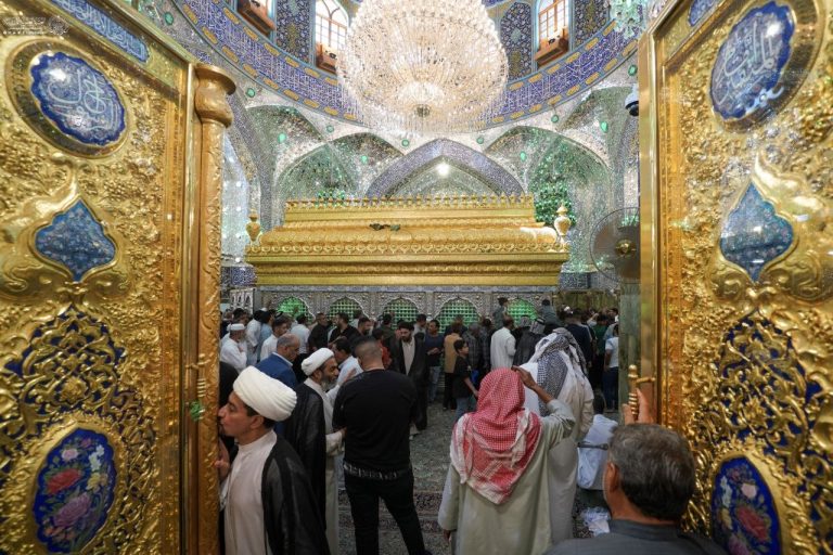 روز آرامش دل‌ها در سایۀ حرم امیرالمؤمنین (علیه‌السلام)