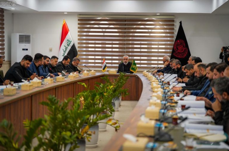 برگزاری نشست ارزیابی هفتۀ بین‌المللی غدیر در آستان مقدس علوی