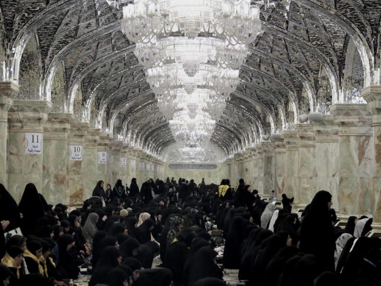اجرای طرح خدماتی ایام اربعین ویژۀ بانوان زائر توسط آستان مقدس علوی