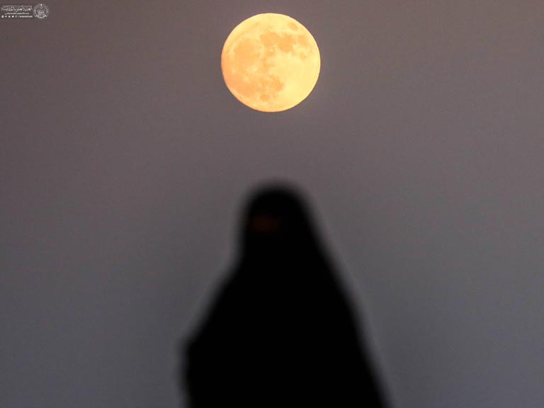 ماه کامل نیمه صفر و زائران پیاده اربعین