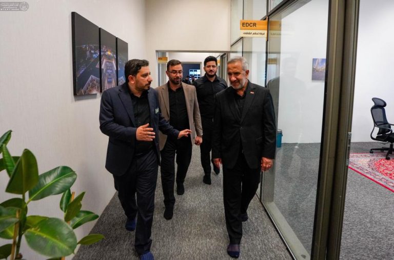 بازدید رئیس کمیتۀ عالی خدمات‌رسانی دفتر نخست‌وزیری عراق