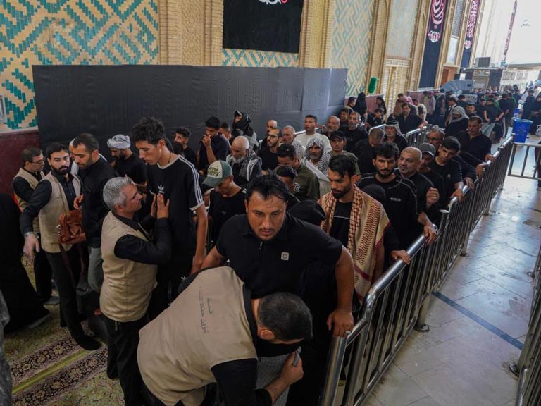 طرح جامع امنیتی آستان مقدس علوی در ایام پایانی ماه صفر