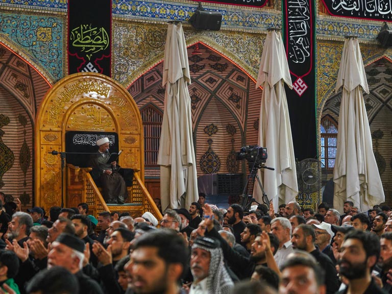 مراسم پرفیض دعای کمیل در حرم مطهر علوی