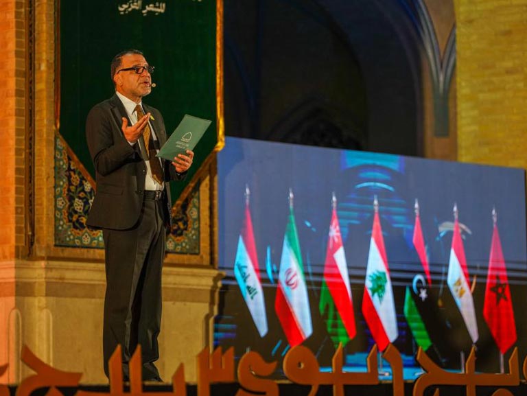 برگزاری اختتامیۀ جشنوارۀ شعر عربی در آستان مقدس علوی