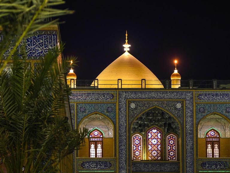 قاب‌های تماشایی از شکوه شبستان حضرت زهرا (سلام‌الله‌علیها)