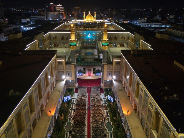 دومین شب جشنوارۀ شعر عربی به میزبانی آستان مقدس علوی