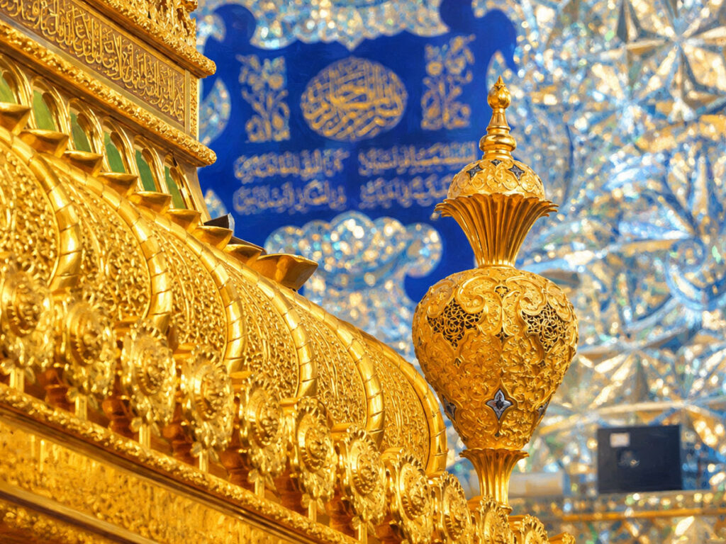 تزیینات و هدایای نفیس حرم