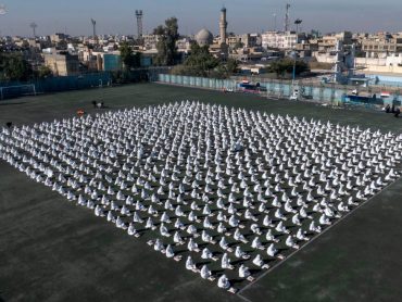 آستان مقدس علوی برای دختران پایتخت بغداد جشن بندگی گرفت