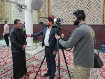 پوشش رسانه‌ای آستان مقدس علوی از مراسم عید مبعث