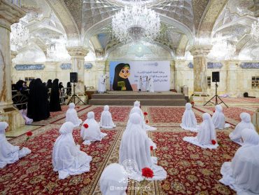 آستان مقدس علوی میزبان برگزاری مراسم جشن تکلیف دانش‌آموزان دختر