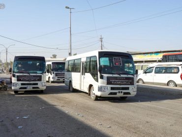 جابه‌جایی زائران حرم امامین عسکریین علیهماالسلام توسط ناوگان حمل و نقل آستان مقدس علوی