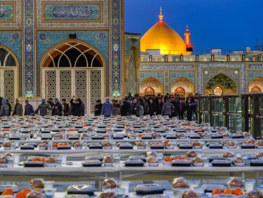 گسترده شدن سفرهٔ کرامت علوی در شب شهادت امیر دل‌ها