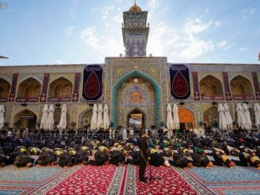 آیین شکرگزاری خادمان اربعین