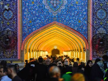 اسکان در شبستان حضرت زهرا