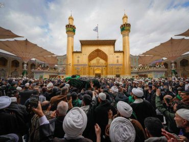 تشییع مرحوم سید هادی سیستانی