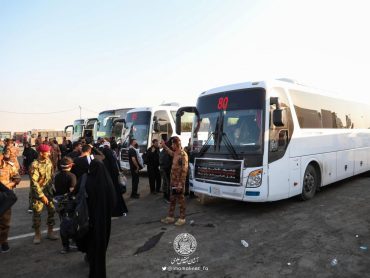 با نظارت میدانی «سیدعیسی الخرسان»؛ آستان مقدس علوی عملیات بازگشت زائران اربعین را آغاز کرد