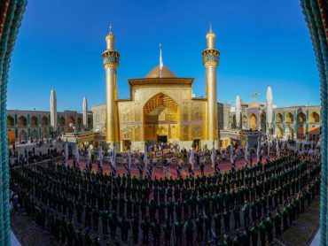 عرض ارادت خادمان ولادت منجی