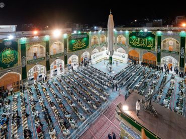 سخنرانی تولیت آستان مقدس علوی در جشن ویژه میلاد پیامبر خاتم در حرم مطهر علوی