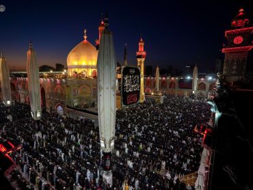 برگزاری مراسم سوگواری شب شهادت پیامبر اکرم صلی‌الله‌علیه‌وآله در حرم مطهر علوی