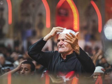 حال و هوای حرم مطهر علوی در سومین شب محرم