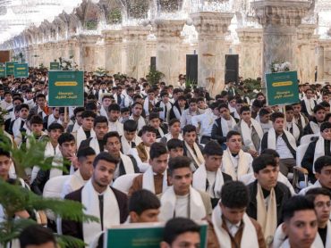 جشن بندگی پسران در پناه امیر مؤمنان