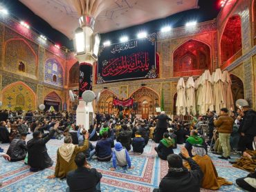 میزبانی حرم مطهر علوی از ۳۰۰ دسته عزاداری در سالروز وفات اسوه صبر و ایثار