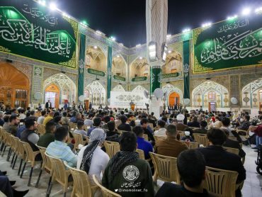 آستان علوی برای سومین روز متوالی به مناسبت اعیاد شعبانیه جشن‌های باشکوهی در صحن‌وسرای علوی برگزار می‌کند