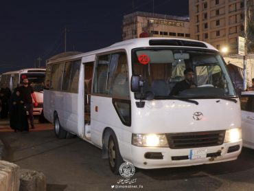 بخش ماشین‌آلات آستان مقدس علوی جهت خدمت‌رسانی به زوار به آماده‌باش کامل درآمد