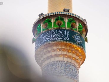 حرم مهیای جشن میلاد