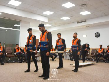 برگزاری دوره آموزشی کمک‌ و امداد ویژه خادمان افتخاری آستان مقدس علوی