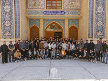 برگزاری اردوی فرهنگی‌عقیدتی برای دانشجویان دانشگاه‌های بغداد در حرم مطهر علوی