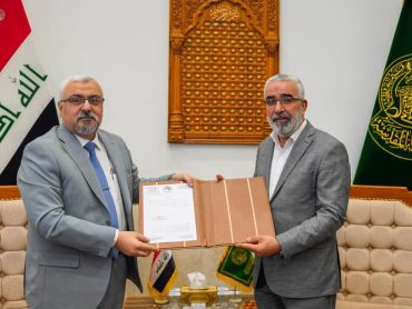دریافت حکم تأسیس مرکز آموزشی و پژوهشی هزاره توسط آستان مقدس علوی
